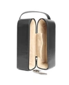 Royce New York Suede Lined Double Wine Carrying Case In Black