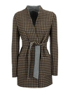 MAX MARA NURAGHE WOOL AND CASHMERE JACKET REVERSIBLE,11574868