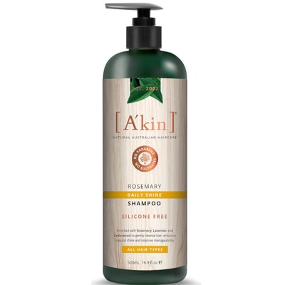 A'kin Daily Shine Rosemary Shampoo 500ml