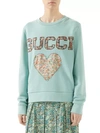 GUCCI LIBERTY SWEATSHIRT WITH PATCHES,0400012820608