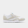 Reebok Nylon Classic Trainers In White/white/light Grey
