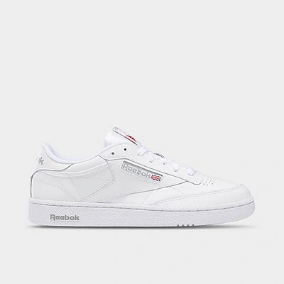 Reebok Round Toe Low-top Casual Shoes In White