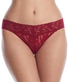 Hanky Panky Signature Lace Vikini In Electric Purple