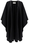 SAINT LAURENT CAPE IN WOOL AND CASHMERE