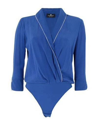Elisabetta Franchi Blouses In Blue