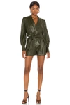 AMANDA UPRICHARD X REVOLVE LEATHER STUDIO ROMPER,AMAN-WR103