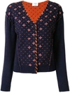 ONEFIFTEEN EMBROIDERED KNIT CARDIGAN