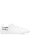 MAISON MARGIELA REMOVABLE-BARCODE LOW-TOP SNEAKERS