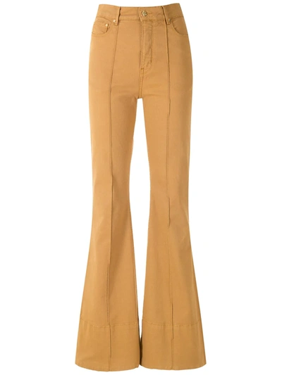 Amapô Bootcut Trousers In Brown