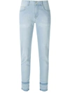 AMAPÔ SAMOA CROPPED SKINNY TROUSERS