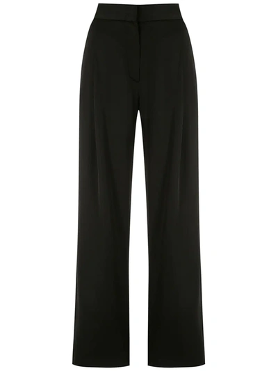 Alcaçuz Arlete High-waist Trousers In Black