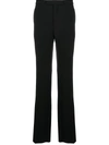 Raf Simons Side Bands Tailored Trousers In Black