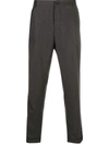 ETRO PRESSED CREASE WOOL TROUSERS