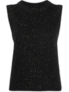 JOSEPH SLEEVELESS WOOL JUMPER