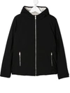 Ciesse Piumini Junior Teen Reversible Hooded Jacket In Black