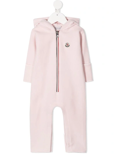 Moncler Babies' Kids Overall Pagliaccetto For Girls In Pink