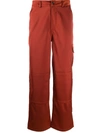 DAILY PAPER SATIN LOOSE FIT TROUSERS