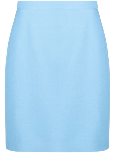 Gucci Mini Skirt In Blue