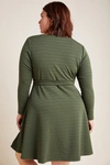 Hutch Kristy Plus Mini Dress In Green