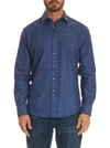 Robert Graham Diamante Sport Shirt Big In Steel