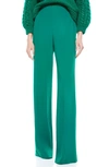 ALICE AND OLIVIA DYLAN CLEAN HIGH WAIST WIDE LEG PANTS,CC009202108
