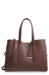 HUGO BOSS TAYLOR BUSINESS LEATHER TOTE,5043585460500
