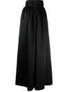 WANDERING HIGH-WAISTED FULL-LENGTH SKIRT