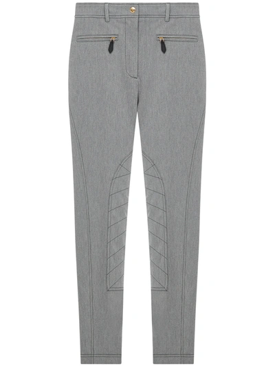 Burberry Trousers In Grey