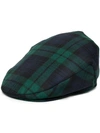 COMME DES GARÇONS SHIRT CHECKED WOOL BERET