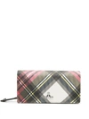 VIVIENNE WESTWOOD DERBY TARTAN FOLDOVER WALLET