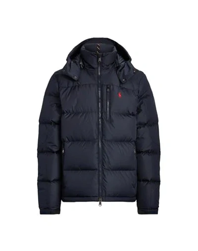 Polo Ralph Lauren Quilted Recycled Ripstop Hooded Down Jacket In Navy