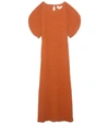 MARA HOFFMAN Aranza Dress in Rust