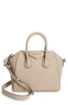 GIVENCHY MINI ANTIGONA SUGAR LEATHER SATCHEL,BB05114012