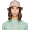 GUCCI PINK LIBERTY LONDON EDITION FLORAL BUCKET HAT