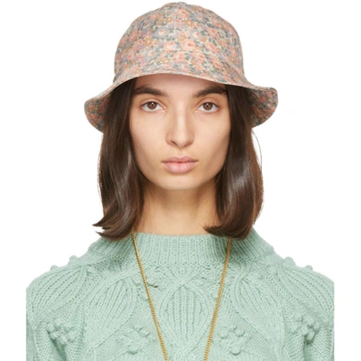 Gucci Pink Liberty London Edition Floral Bucket Hat