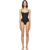 LA PERLA BLACK SHAPE-ALLURE BODYSUIT