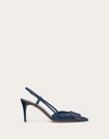 VALENTINO GARAVANI VALENTINO GARAVANI VLOGO SIGNATURE PATENT LEATHER SLINGBACK PUMP 80MM / 3.15 IN.