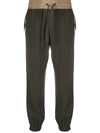 MONCLER SIDE-STRIPE TRACK trousers