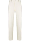 INCOTEX STRAIGHT LEG WOOL TROUSERS