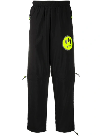 Barrow Logo Print Sweatpants In Black