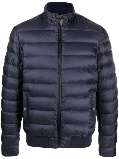 Belstaff Circuit Padded Jacket In Navy