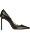 Jimmy Choo "romy 100" Pumps In Black