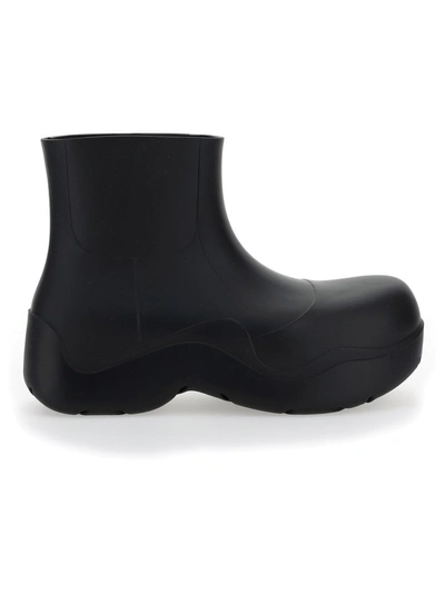 Bottega Veneta Bv Puddle Boots In Black