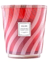 Voluspa 5-wick Hearth Candle In Crushed Candy Cane