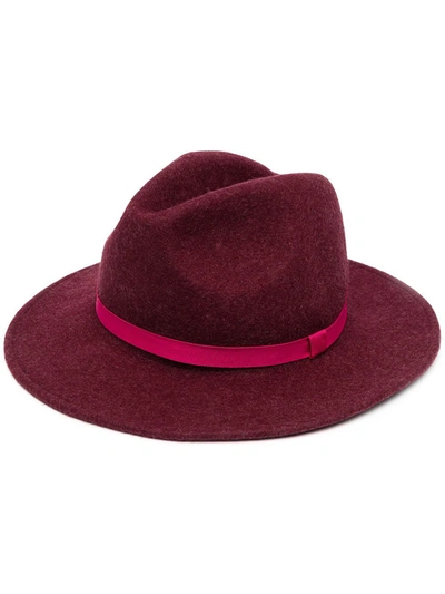 Paul Smith Wool Hat In Rosso