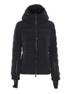 MONCLER CHENA PUFFER JACKET IN BLACK