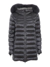 COLMAR ORIGINALS HOODED PADDED COAT IN GREY