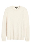Theory Donegal Crew Cashmere Sweater In Shale Multi