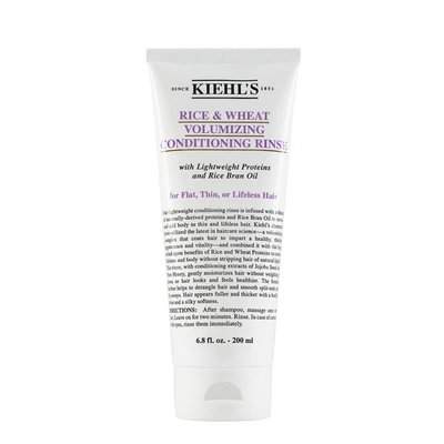 Kiehl's Since 1851 Kiehl's Rice & Wheat Volumizing Conditioning Rinse (250ml) In White