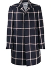 THOM BROWNE PRINCE OF WALES CHECK COAT